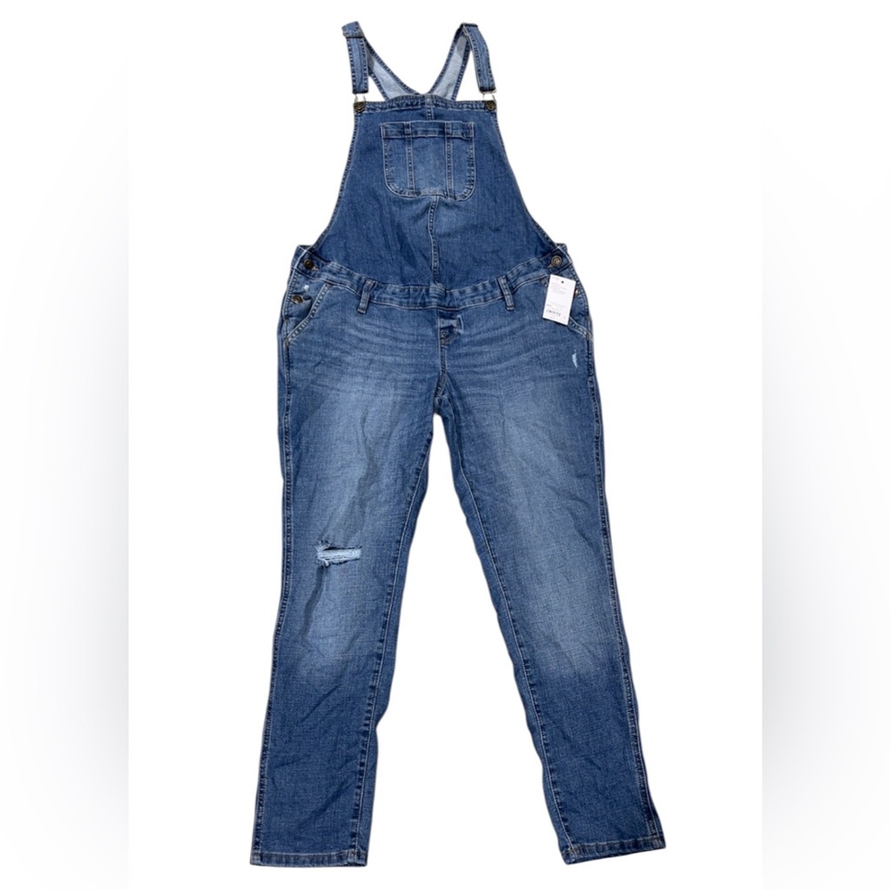 ❌SOLD❌Blue Denim Maternity Overalls